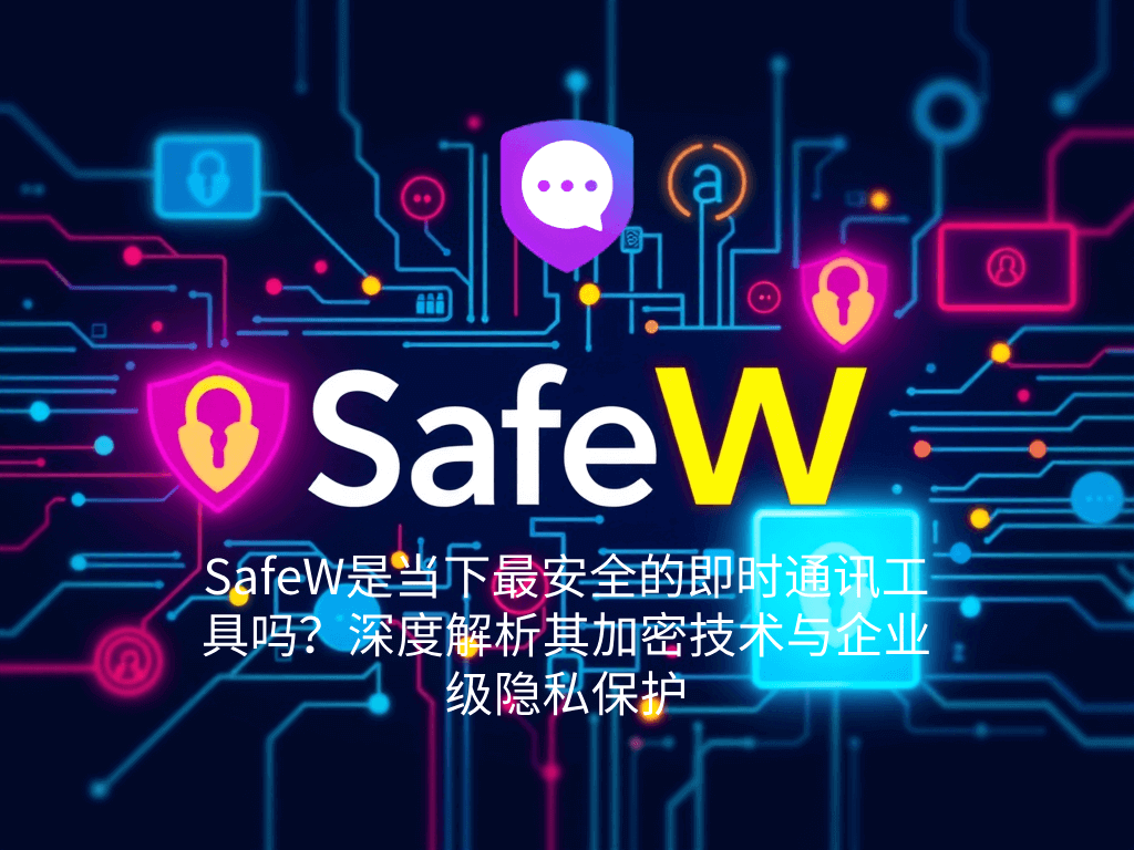 SafeW 加密即时通讯 - 深度解析加密技术与企业级隐私保护